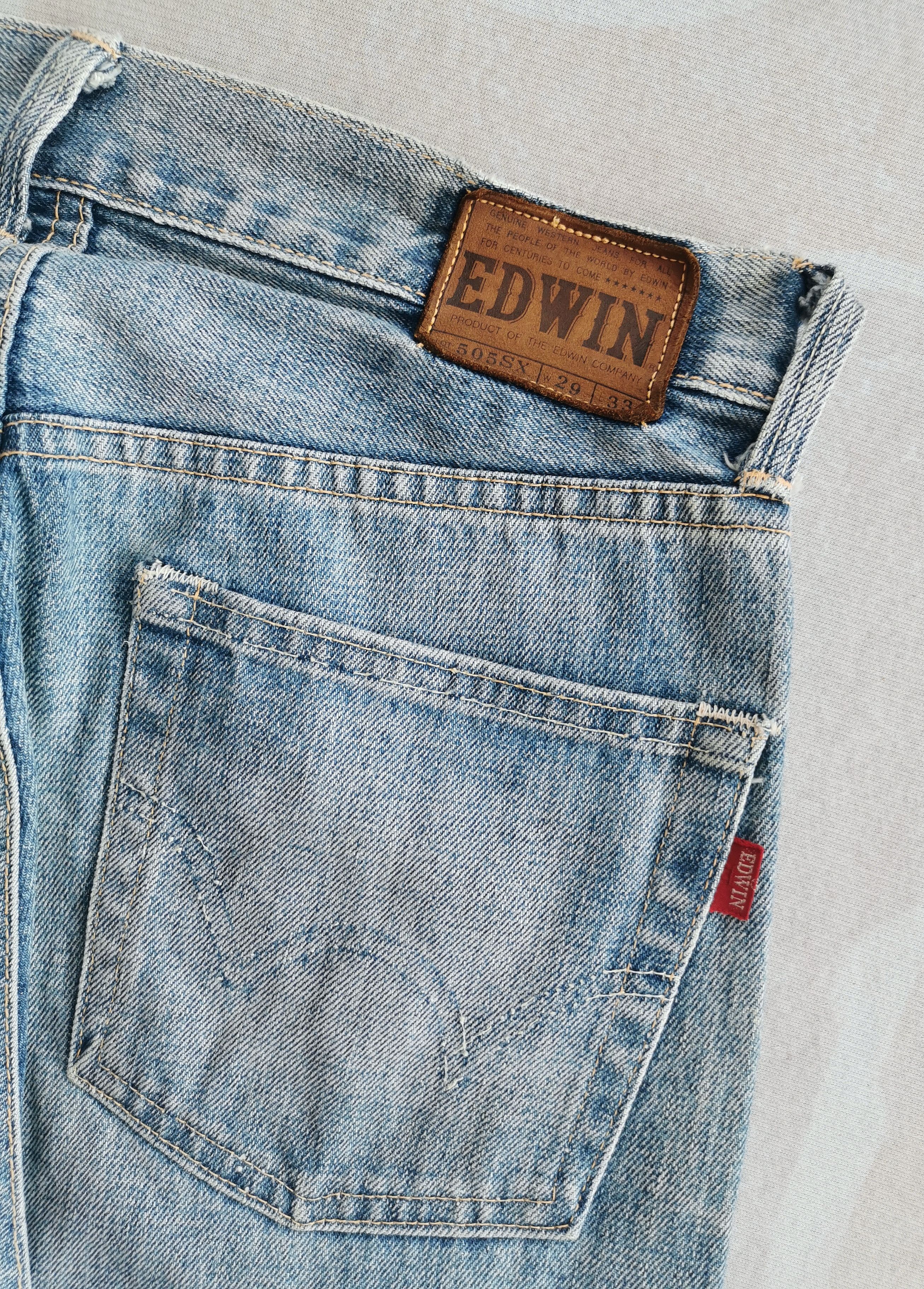 Edwin Vintage Edwin 505SX Baggy Selvedge Jeans Size US 29 - 12 Thumbnail