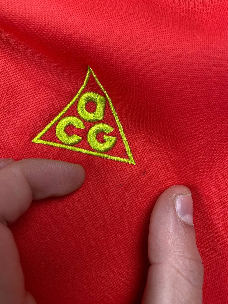 Nike ACG Vintage Nike ACG Track Top Jacket Men Size L Red Size US L / EU 52-54 / 3 - 5 Thumbnail