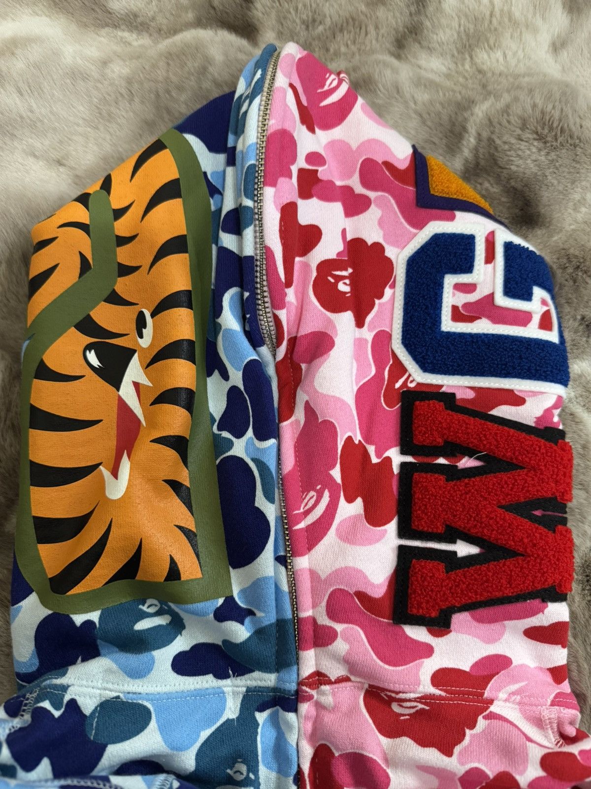 Bape ABC Camo Separate Shark Full Zip Hoodie Size US M / EU 48-50 / 2 - 6 Thumbnail