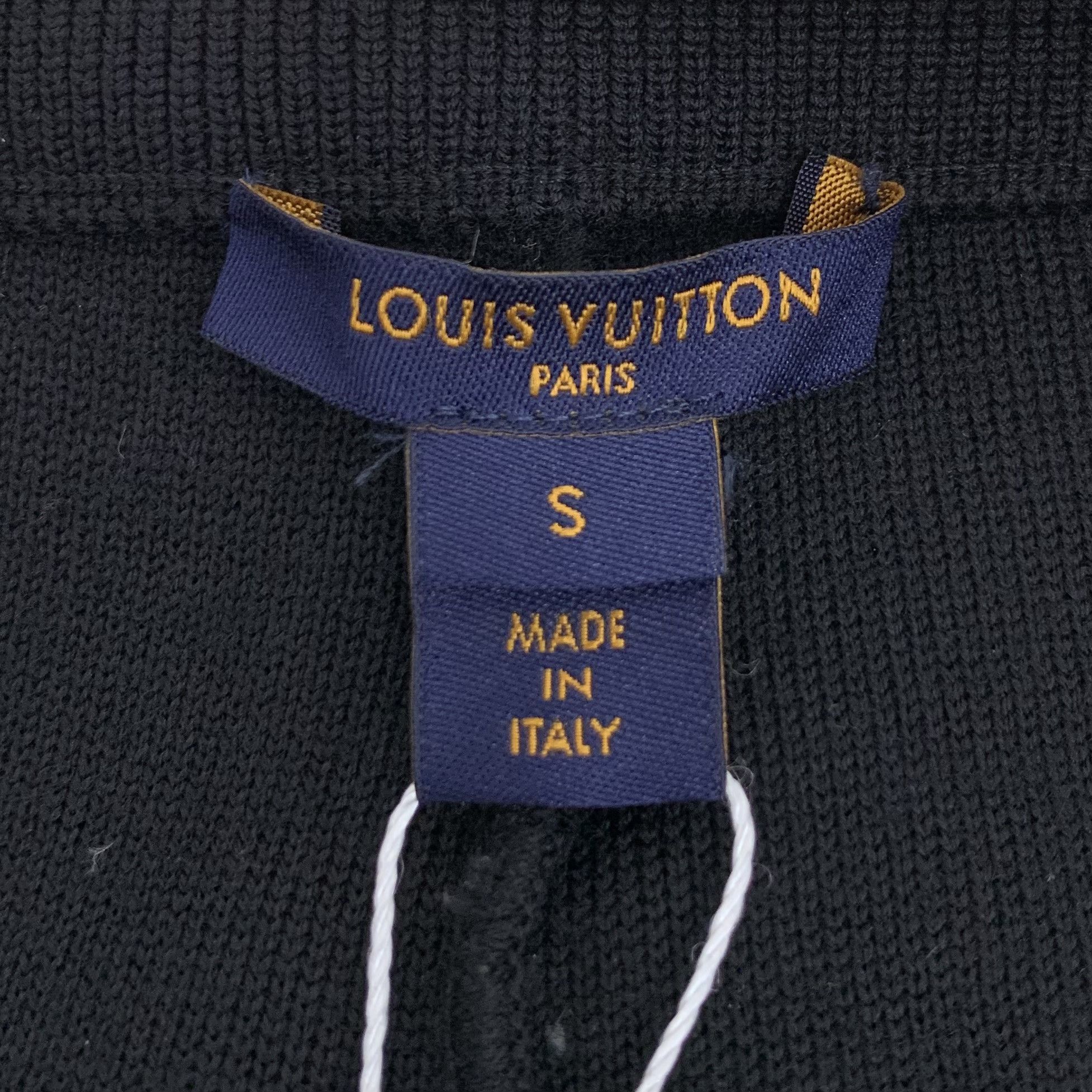 Louis Vuitton Louis Vuitton Pants – Black Striped Joggers (Size S) Size 27" / US 4 / IT 40 - 2 Thumbnail