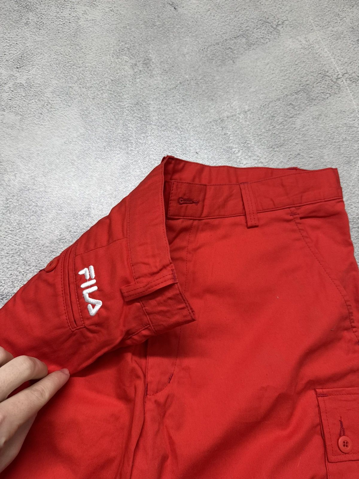 Ferrari Vintage Y2k Ferrari Racing Cargo Shorts Size US 30 / EU 46 - 8 Thumbnail