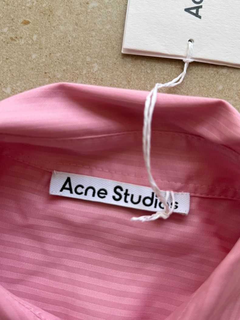 Acne Studios acne studios size:42 Pink half-sleeved shirt 2506-Nextarro Size XXS / US 00 / IT 34 - 2 Thumbnail