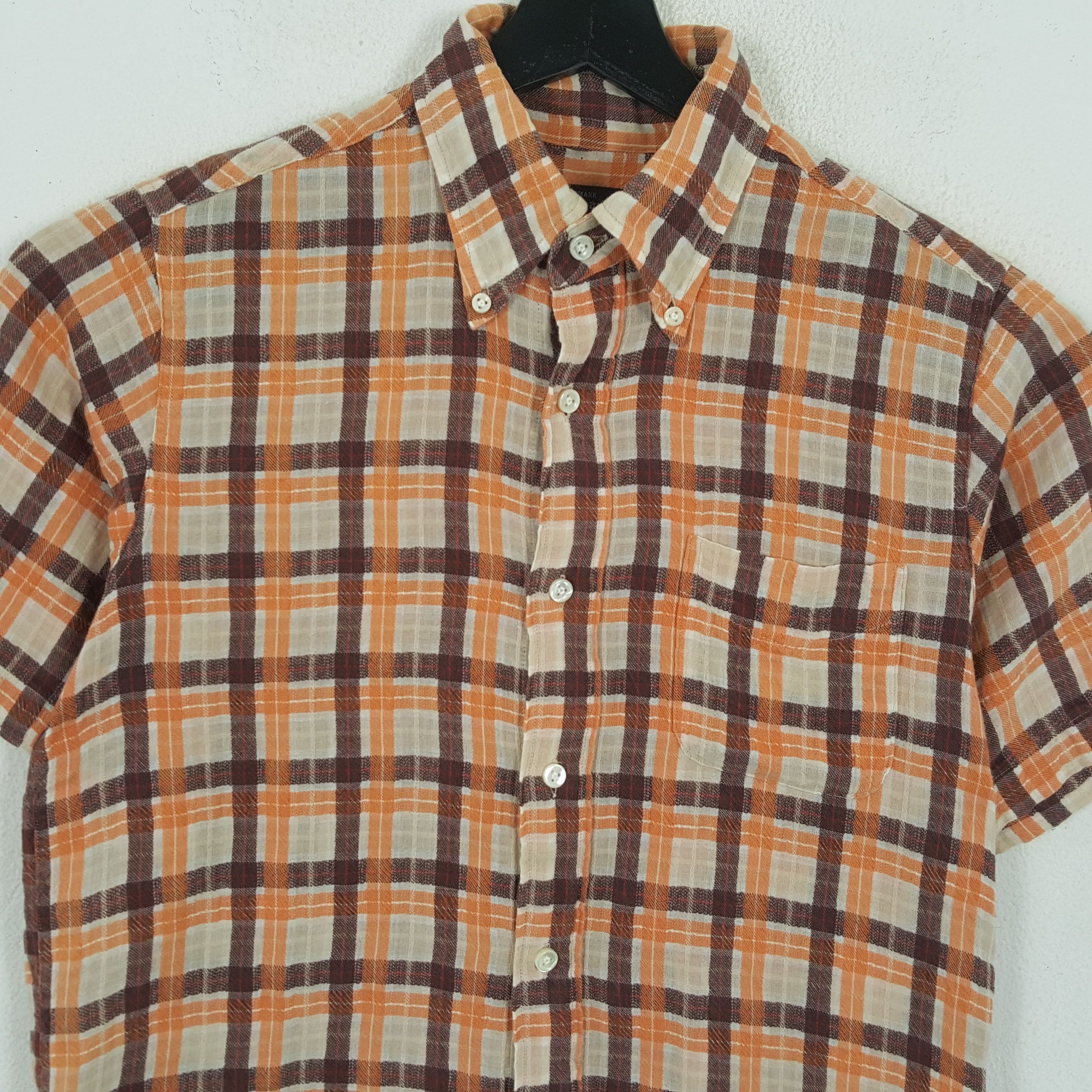 Japanese Brand × Sugar Cane × Vintage SUGAR CANE Japanese Casual Boxy Style Shirt Size US S / EU 44-46 / 1 - 2 Thumbnail