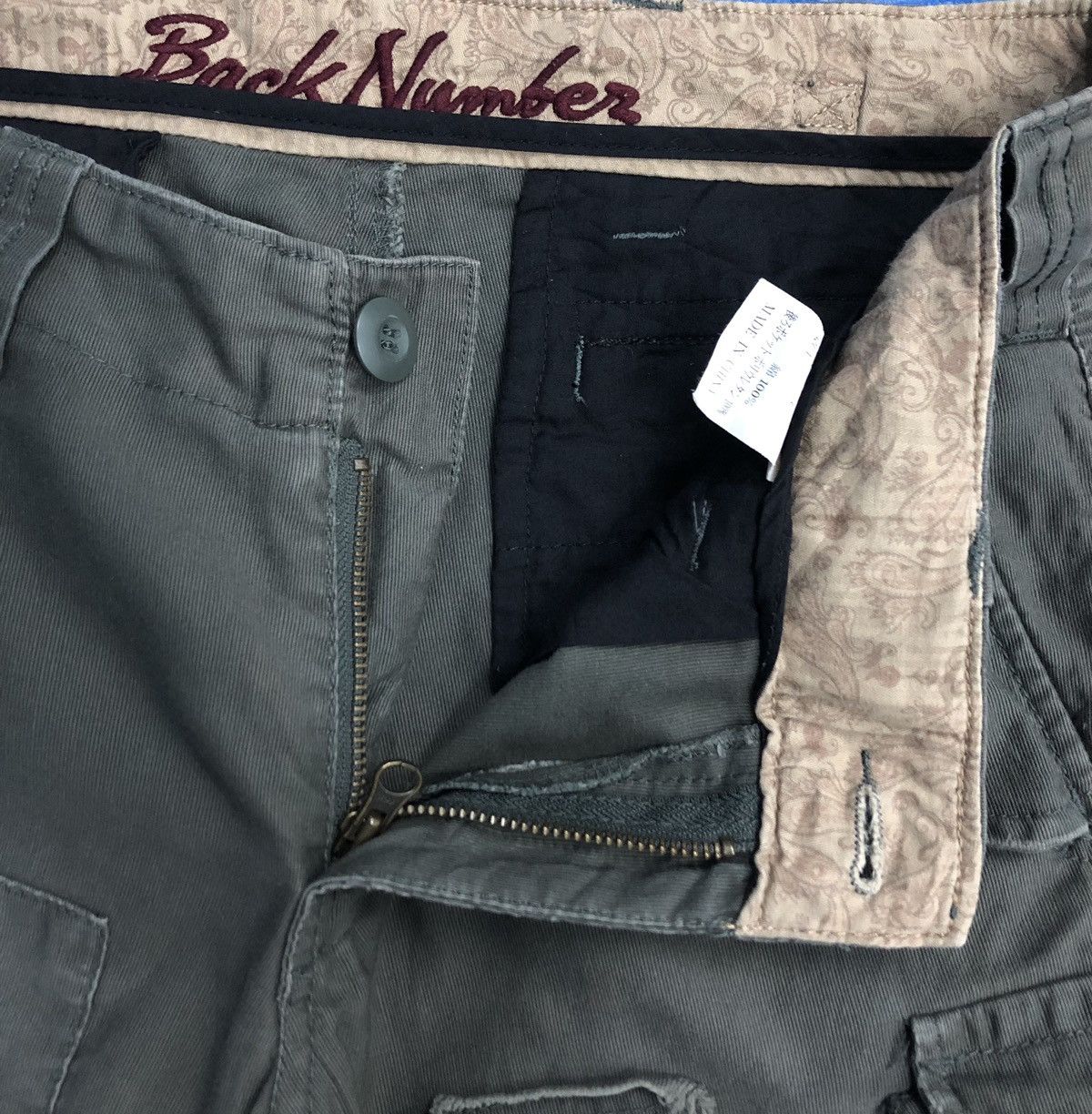 Vintage Vintage Back Number Cargo Pants Size US 34 / EU 50 - 17 Thumbnail