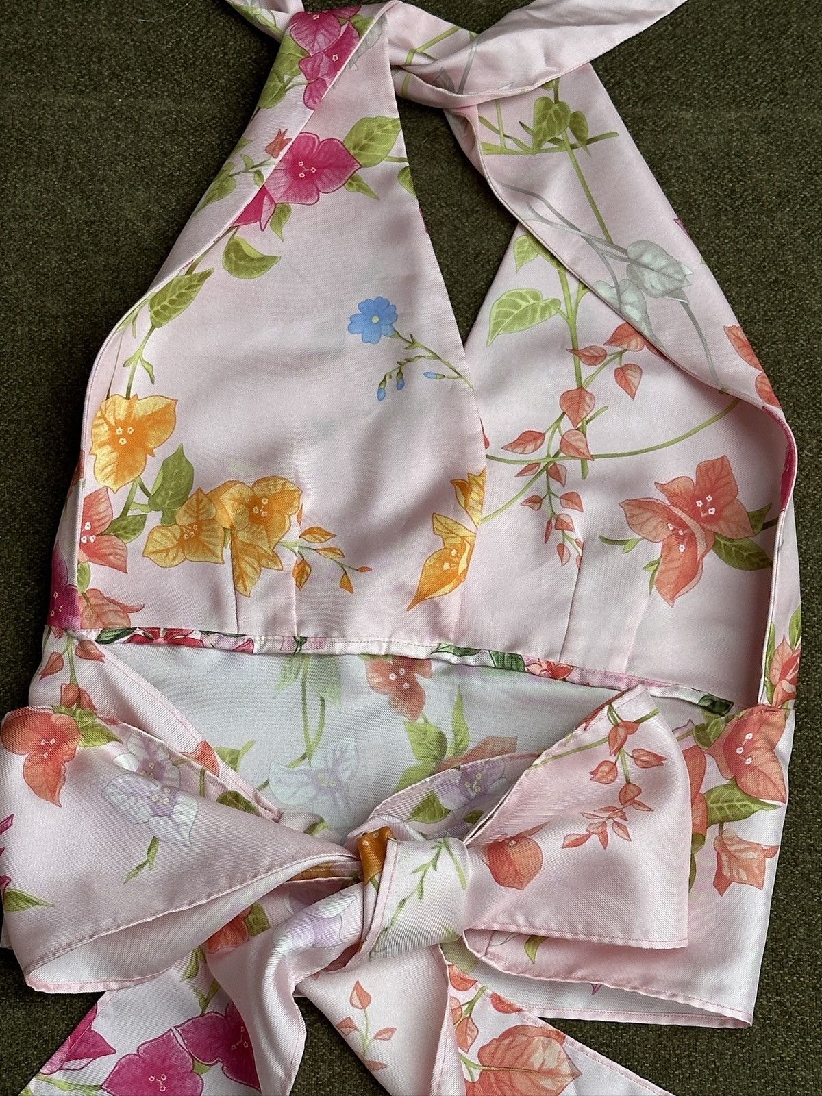Salvatore Ferragamo Salvatore Ferragamo silk halter top Size ONE SIZE - 6 Thumbnail
