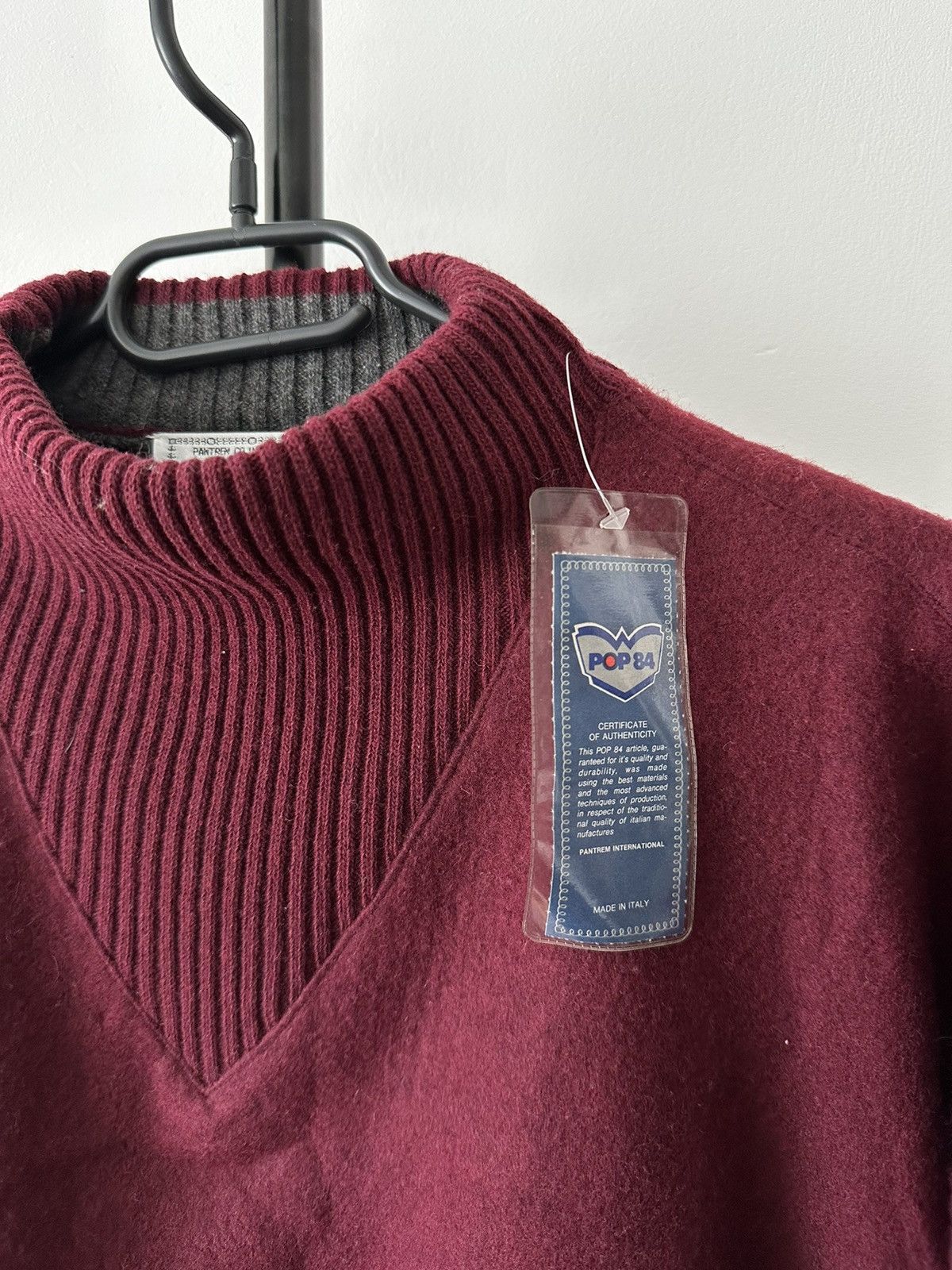 POP84 POP 84 wool blend jumper sweater L-XL Vintage Size US XL / EU 56 / 4 - 2 Thumbnail