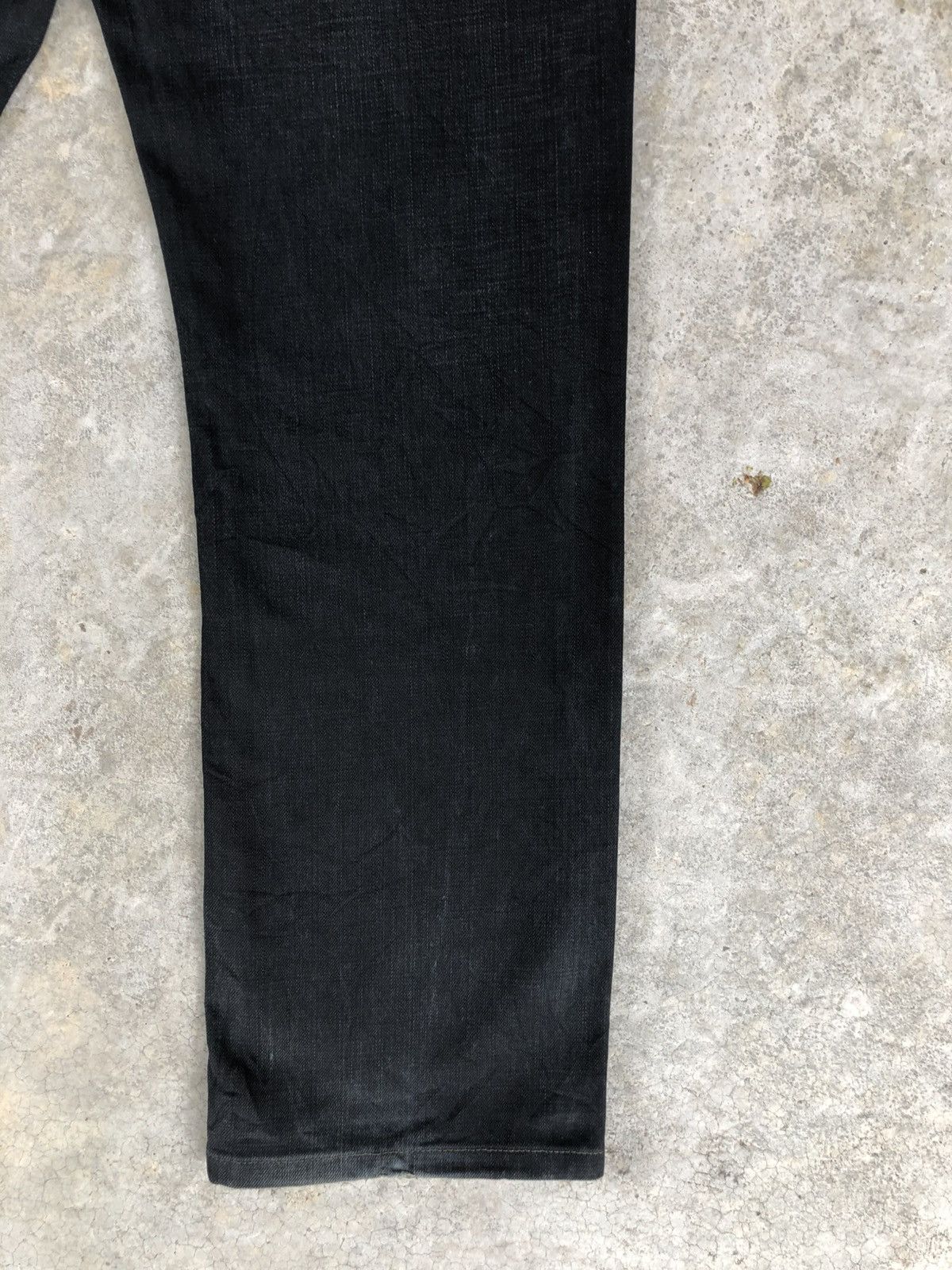 Dolce & Gabbana Dolce Gabbana Waxed Denim Wide Patchwork Size US 32 / EU 48 - 12 Thumbnail