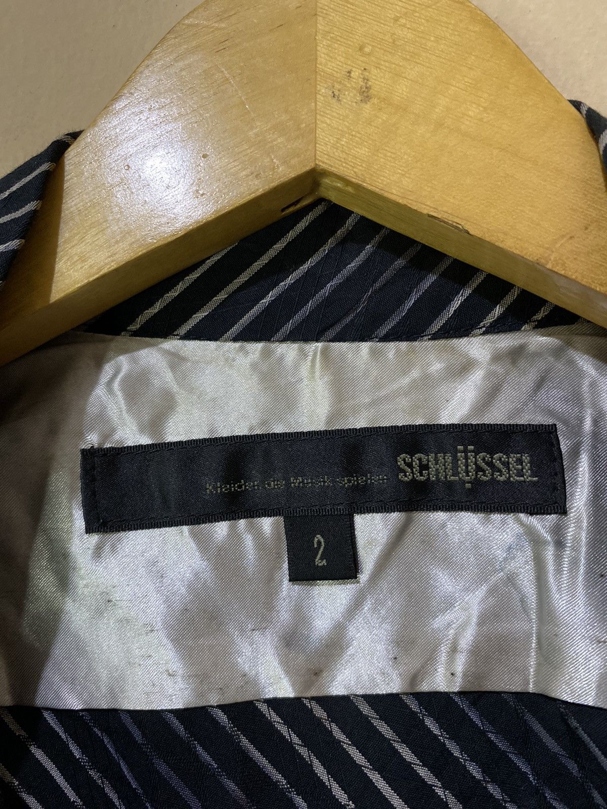 Le Grande Bleu (L.G.B.) Schlussel Japan Zig Zag Rainbow Button Shirt Size US M / EU 48-50 / 2 - 6 Thumbnail