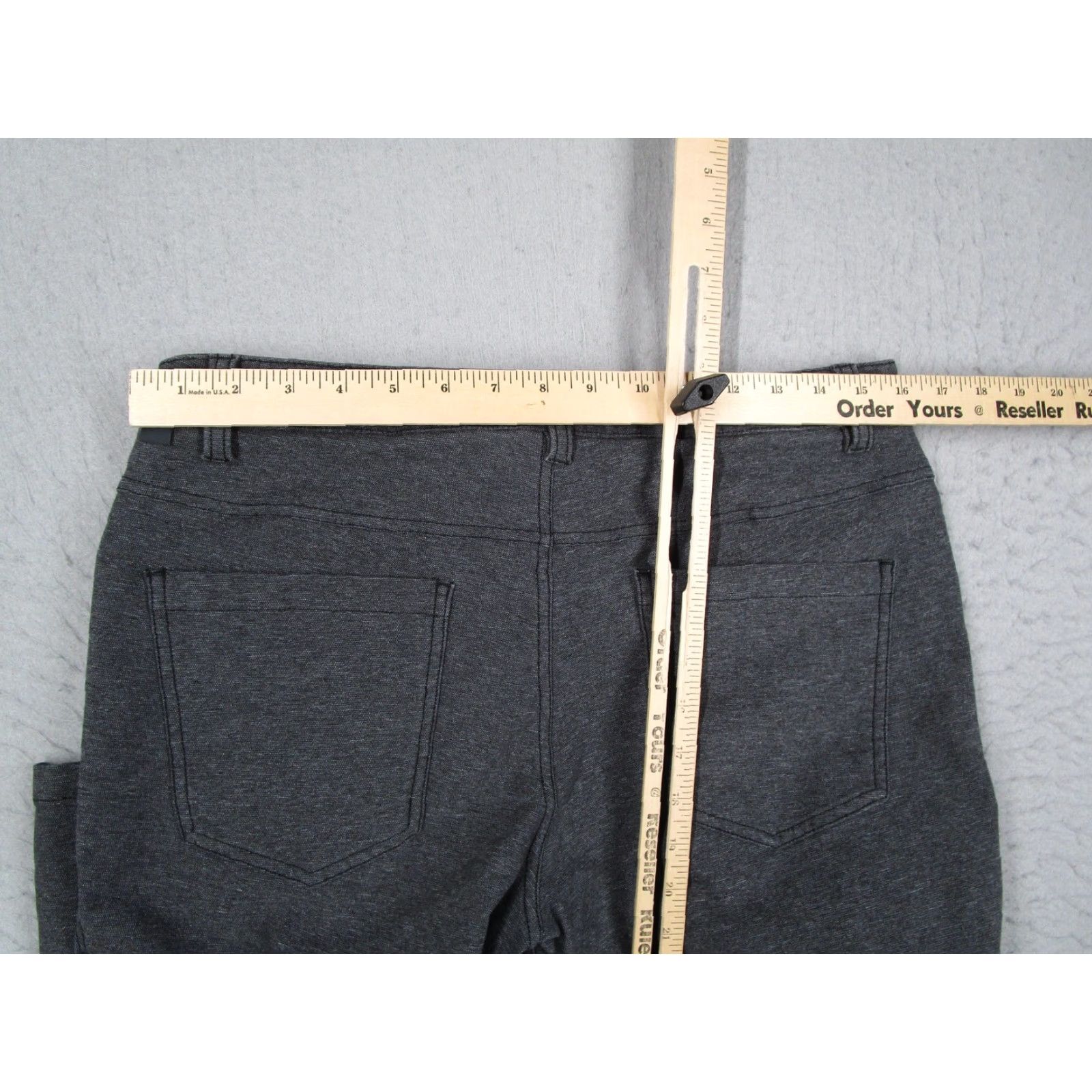 Lululemon Lululemon Pants Mens 31 Gray Slim Straight 5 Pocket Knit Travel/Casual Size US 31 - 5 Thumbnail