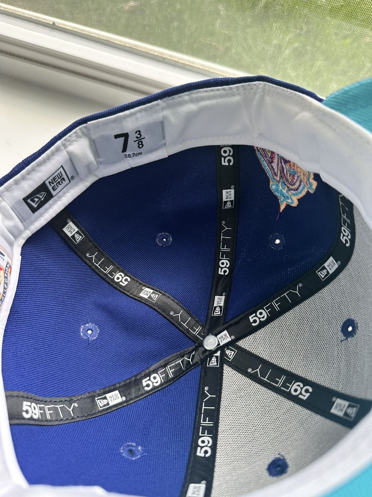New Era 59FIFTY PACK - INTERSTELLAR JELLY ANAHEIM ANGELS DARK BLUE Size ONE SIZE - 3 Thumbnail