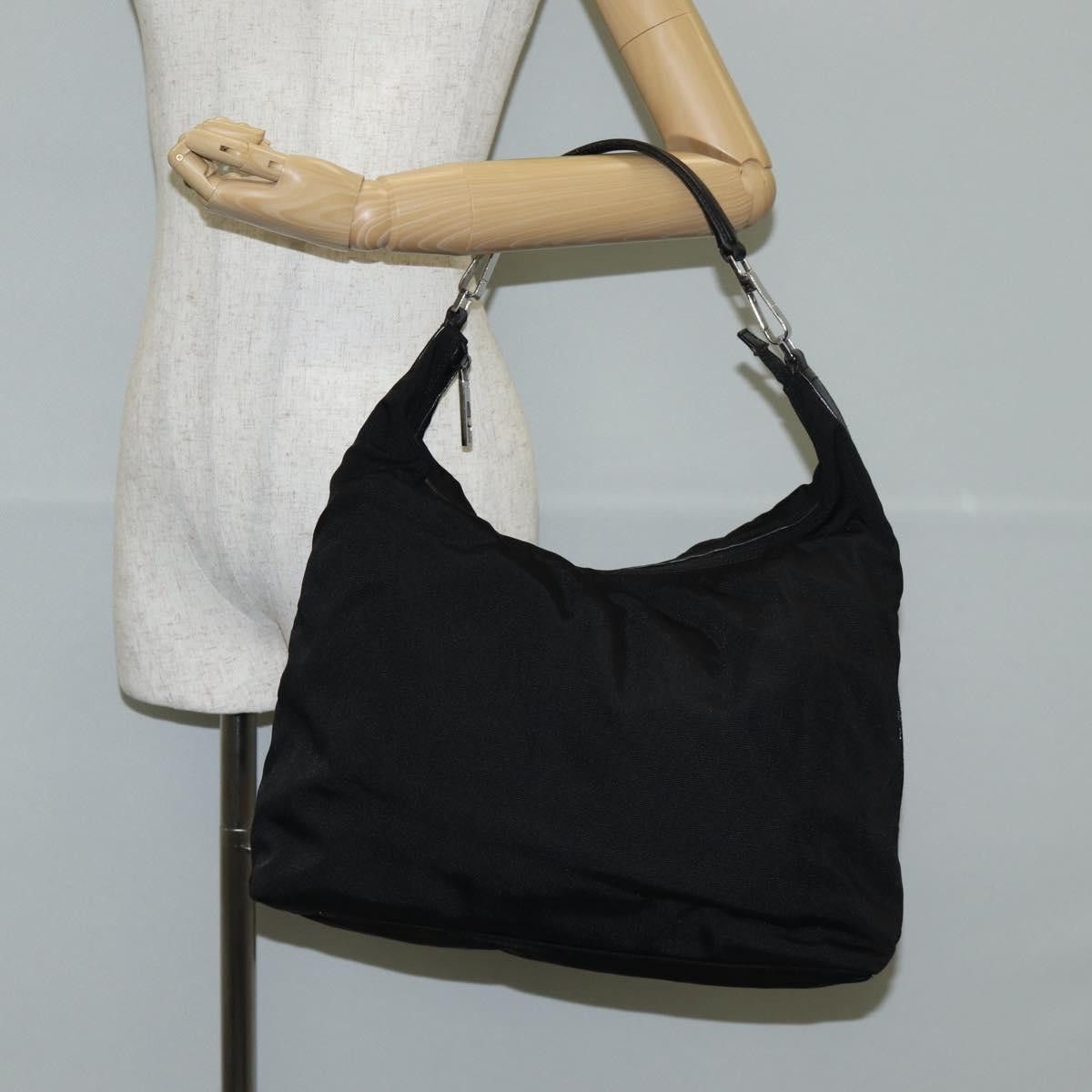 Gucci GUCCI Shoulder Bag Nylon Black Silver 001 001 Size ONE SIZE - 24 Thumbnail