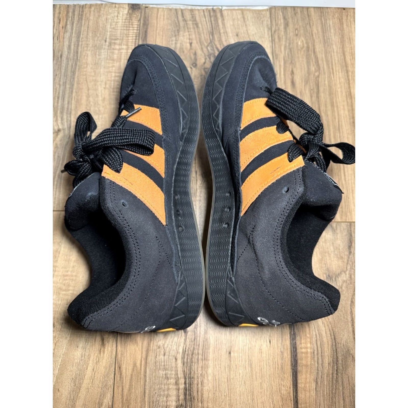 Adidas Adidas Jamal Smith x Adimatic Black Orange Rush Sneaker US 10.5 Men’s Size US 10 / EU 43 - 7 Thumbnail
