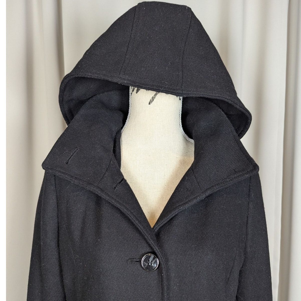Kenneth Cole Kenneth Cole Wool Blend Overcoat Black Size 10 Size L / US 10 / IT 46 - 12 Thumbnail