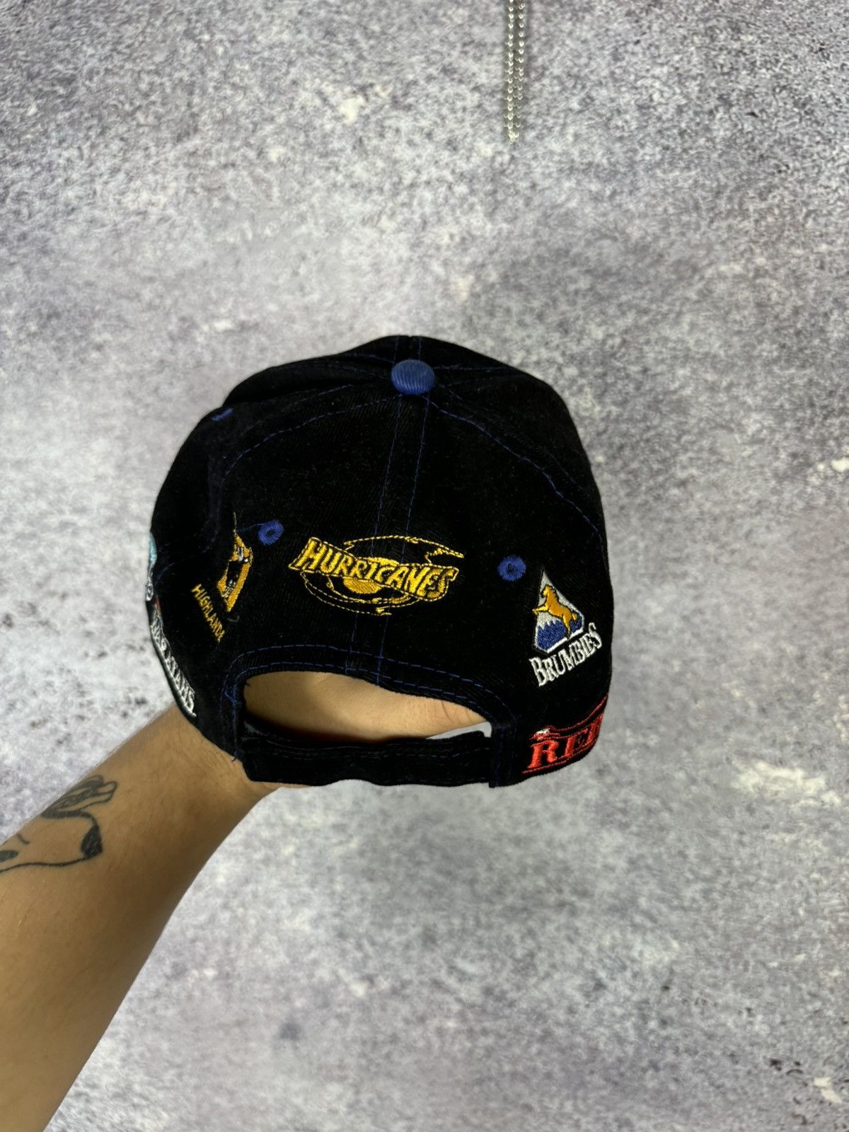 Vintage Vidacon South Africa Rugby Rare Super 12 Teams Logo Hats Size ONE SIZE - 8 Thumbnail