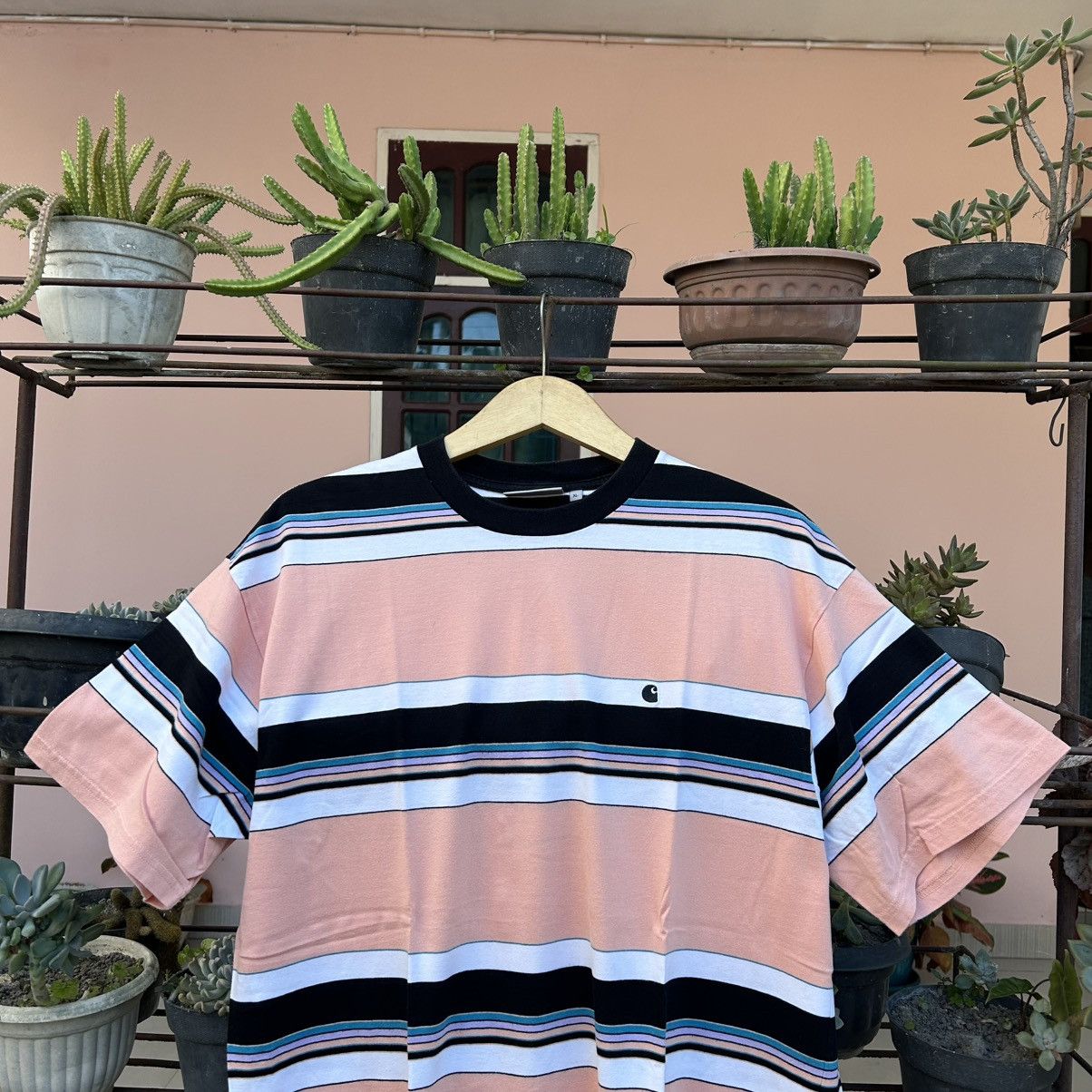 Carhartt CARHARTT WIP Tshirt Stripe Size US XL / EU 56 / 4 - 2 Thumbnail