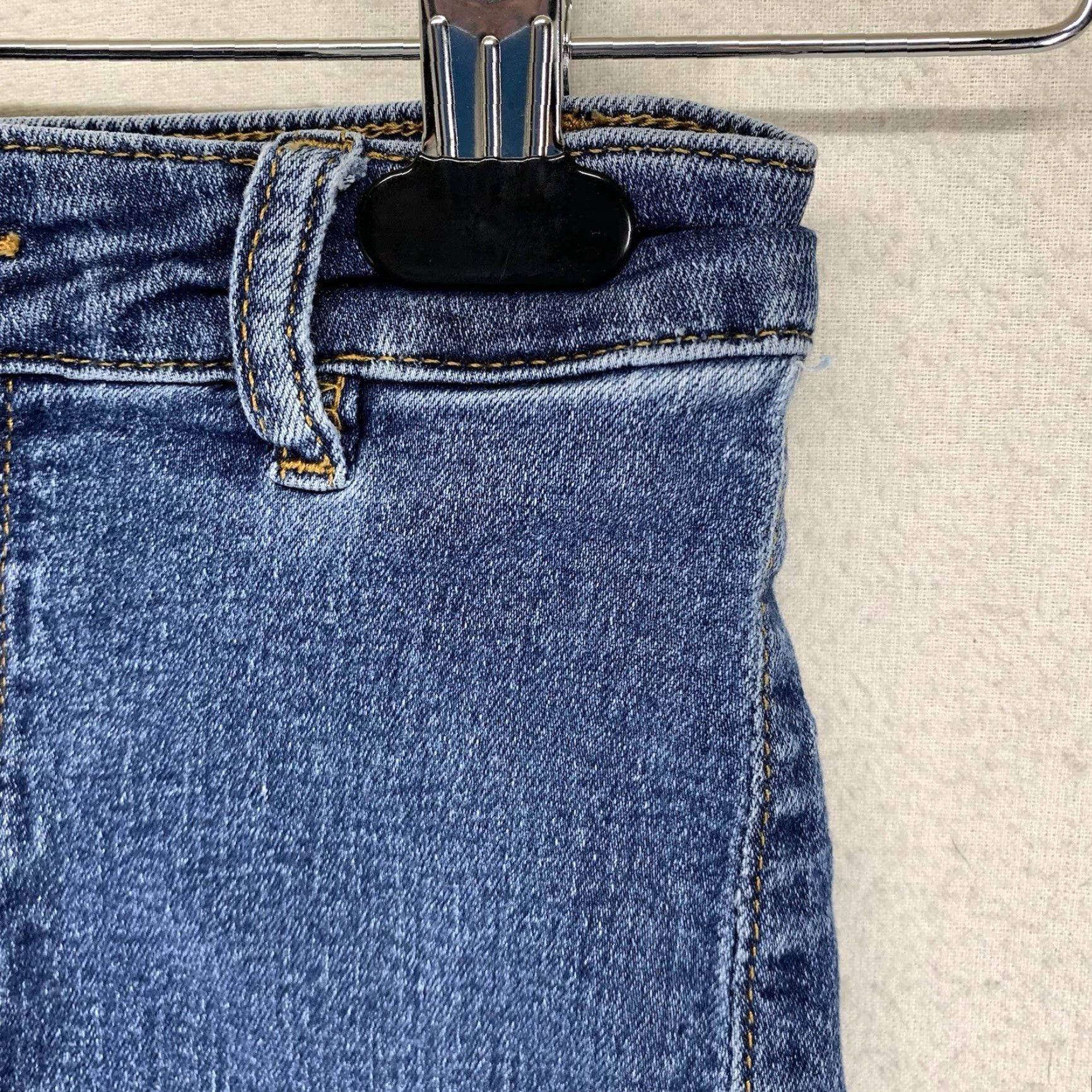 H&M VINTAGE H&M Divided Women's High-Rise Denim Shorts Stretch Cotton Casual Holiday Beach US 4 Size 27" / US 4 / IT 40 - 7 Thumbnail
