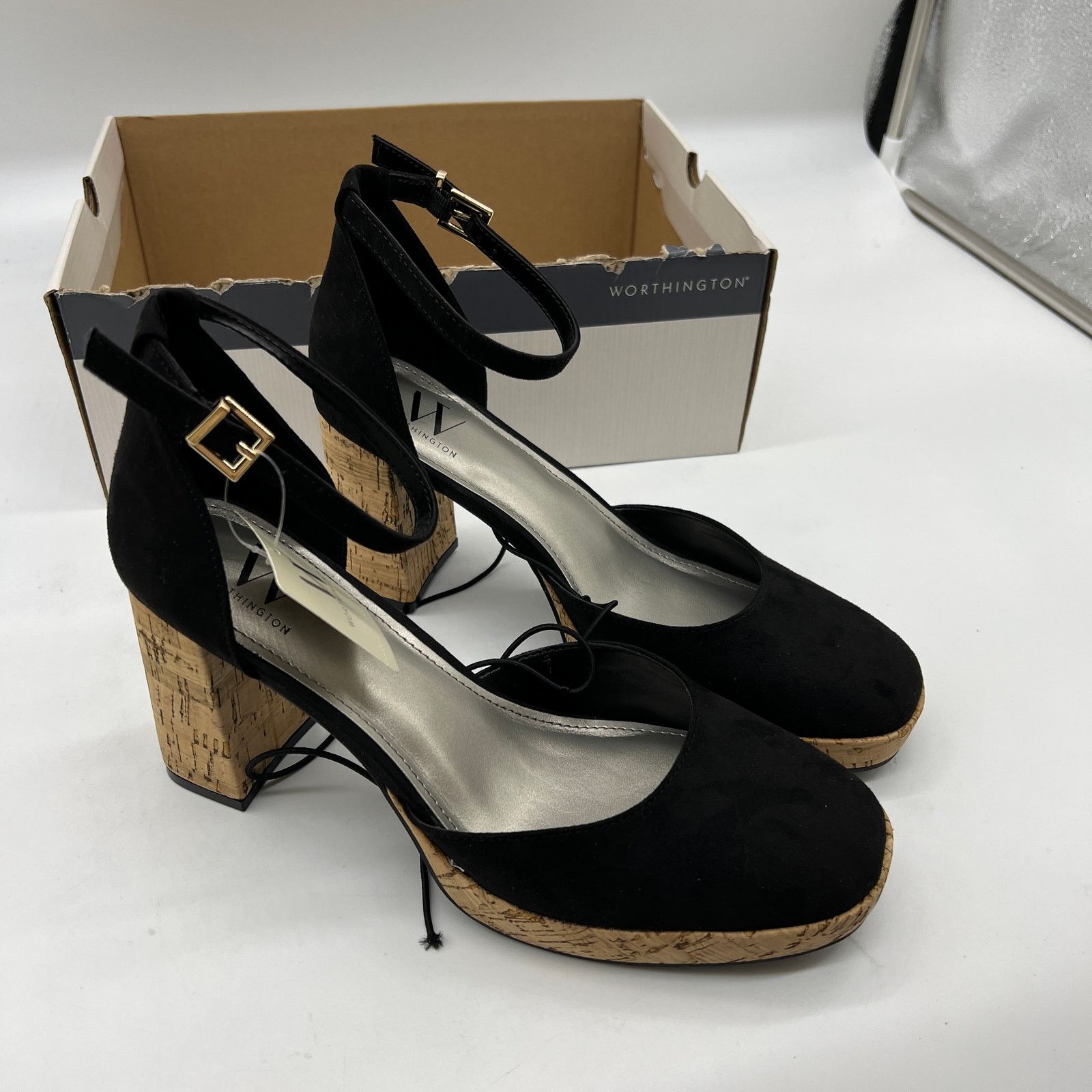 Other Worthington Womens Panama Block Heel Pumps Size US 8.5 / IT 38.5 - 1 Thumbnail
