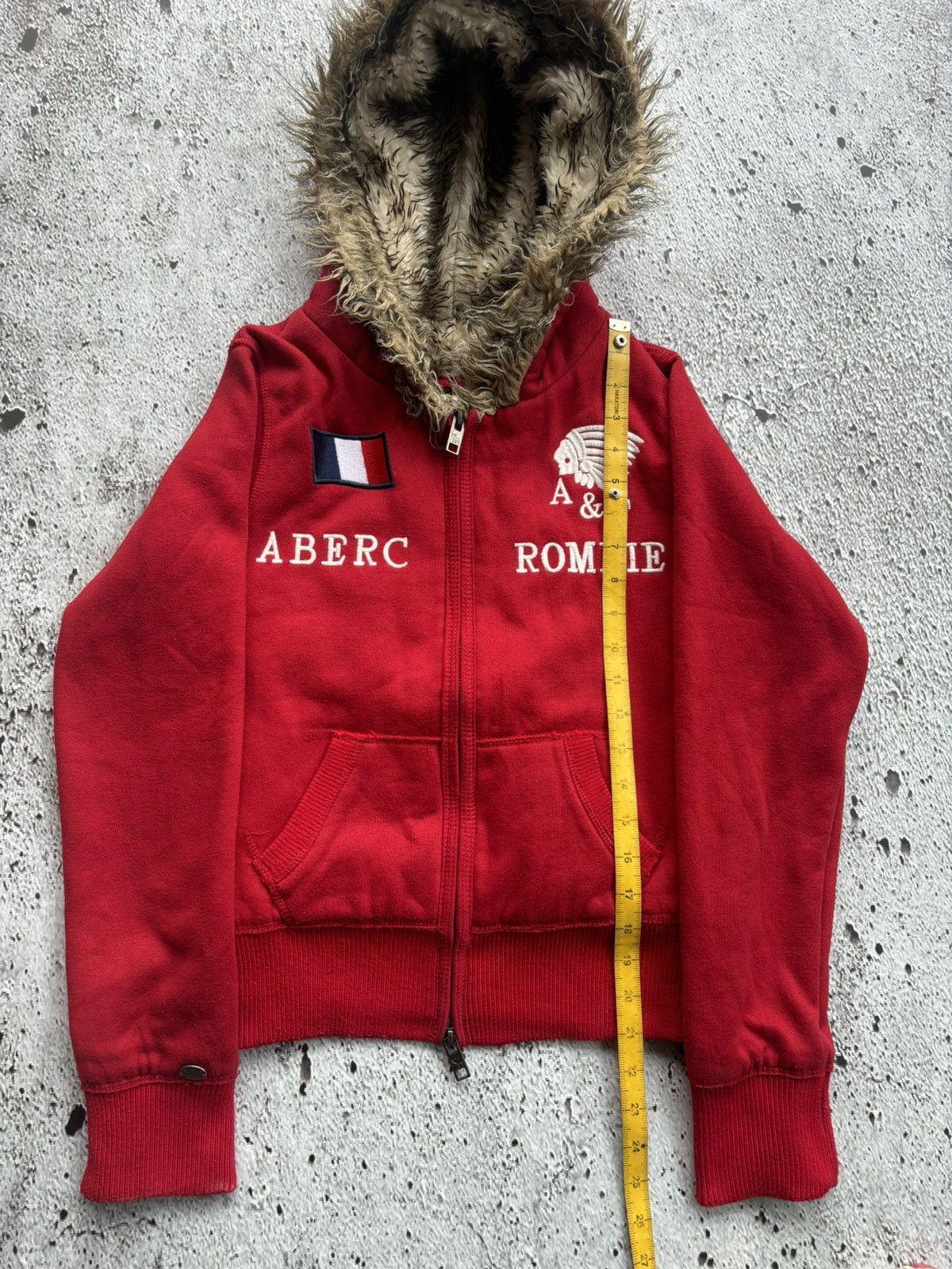 If Six Was Nine Y2k Abercrombie Punk Style Fur Hoodie Size US M / EU 48-50 / 2 - 12 Thumbnail