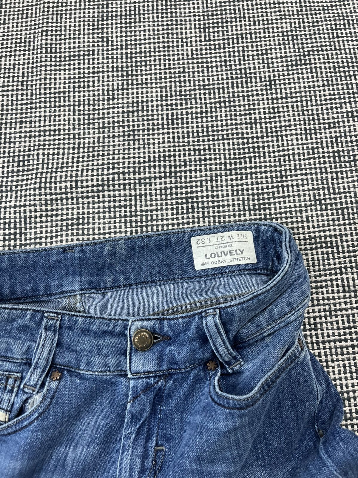 Diesel × Vintage Diesel Y2K low rise bootcut flares bell bottoms jeans Size 27" / US 4 / IT 40 - 5 Thumbnail