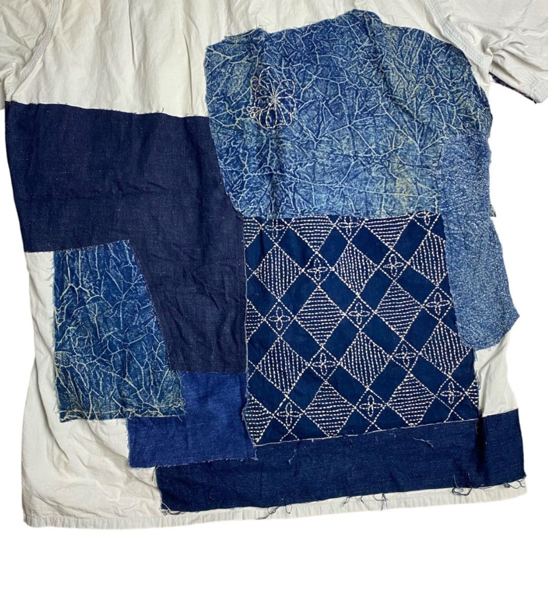 Designer × Y's for Men × Yohji Yamamoto 🔥 Vintage Ys For Men plus patchwork longsleeves Size US XXL / EU 58 / 5 - 6 Thumbnail