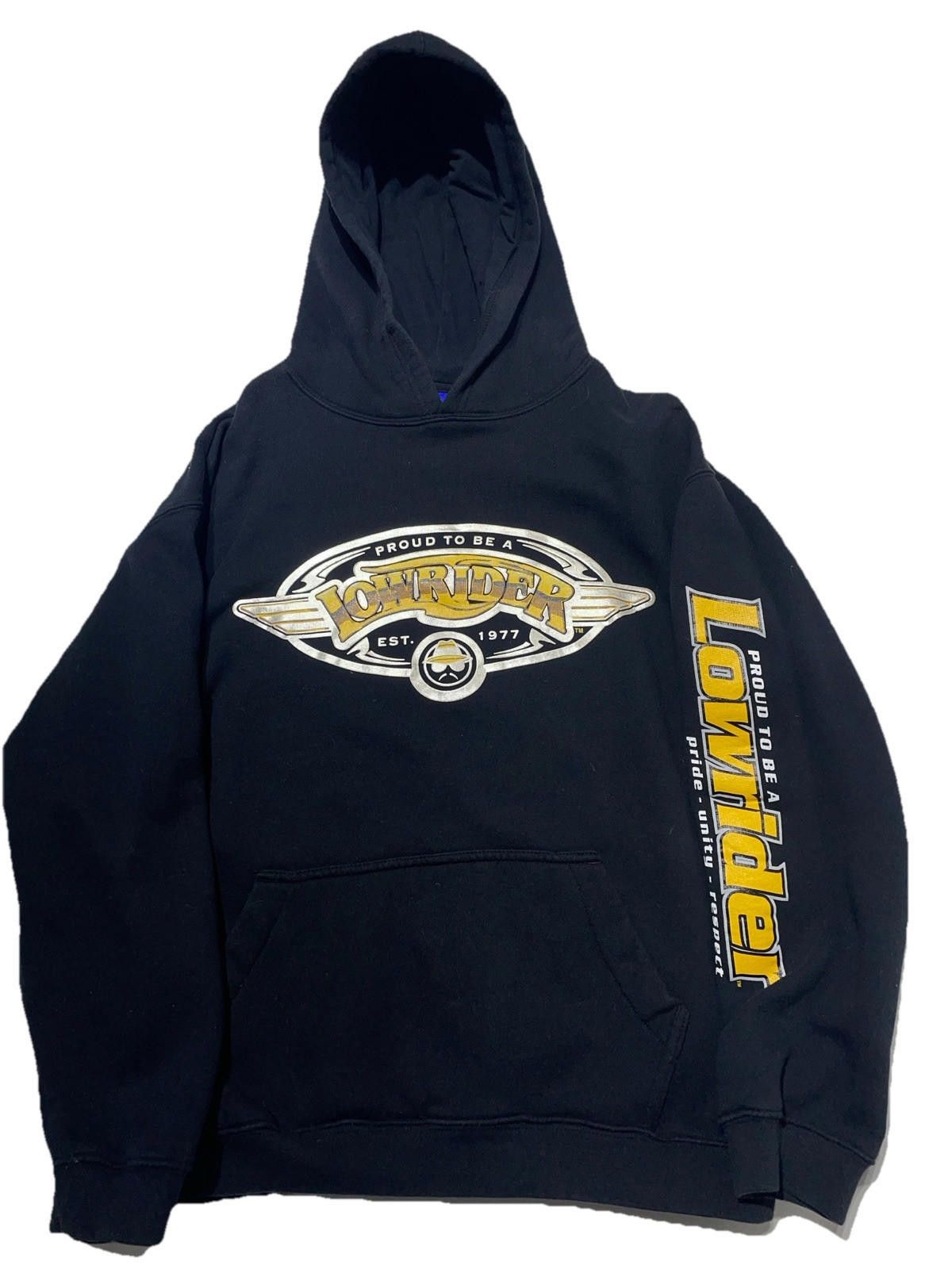 Designer Vintage Lowrider Magazine Golo Hoodie Jacket X-Large Size US XL / EU 56 / 4 - 1 Thumbnail