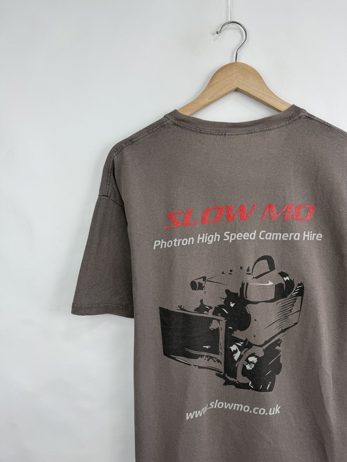 4GSELLER 🇺🇸 Vintage Y2K Slow Mo Photron High Speed Camera Hire T-Shirt Size US L / EU 52-54 / 3 - 2 Thumbnail