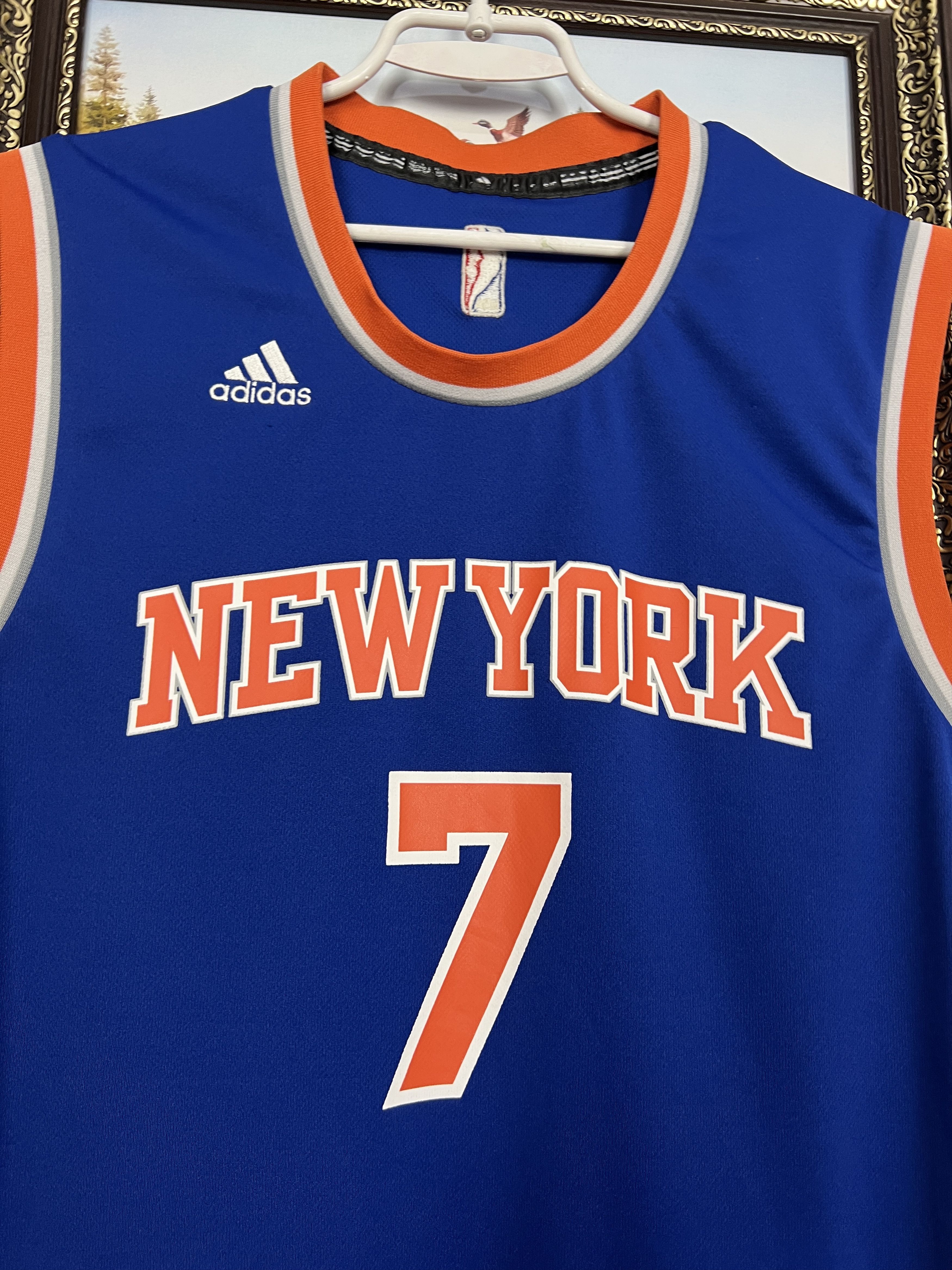 Adidas Vintage New York Knicks #7 Anthony NBA Jersey Shirt Rare Size US S / EU 44-46 / 1 - 3 Thumbnail