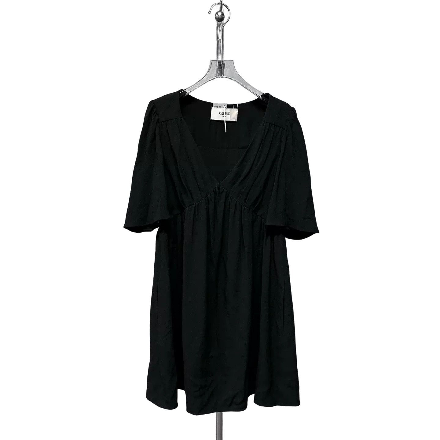 Celine Celine V-Neck Mini Dress Size 36 Size XS / US 0-2 / IT 36-38 - 1 Thumbnail