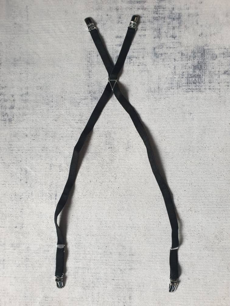 Japanese Brand 💥Unnamed black colour skin head style suspender Size ONE SIZE - 4 Thumbnail