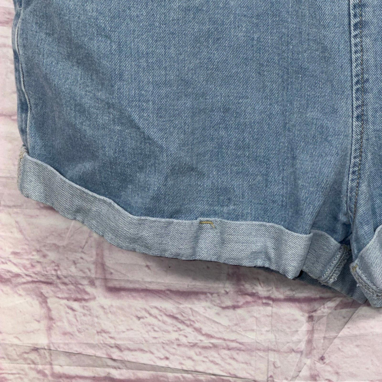 Cyderhouse Cider Women’s Large Denim Overalls Shorts Size 36" / US 14 / IT 50 - 7 Thumbnail