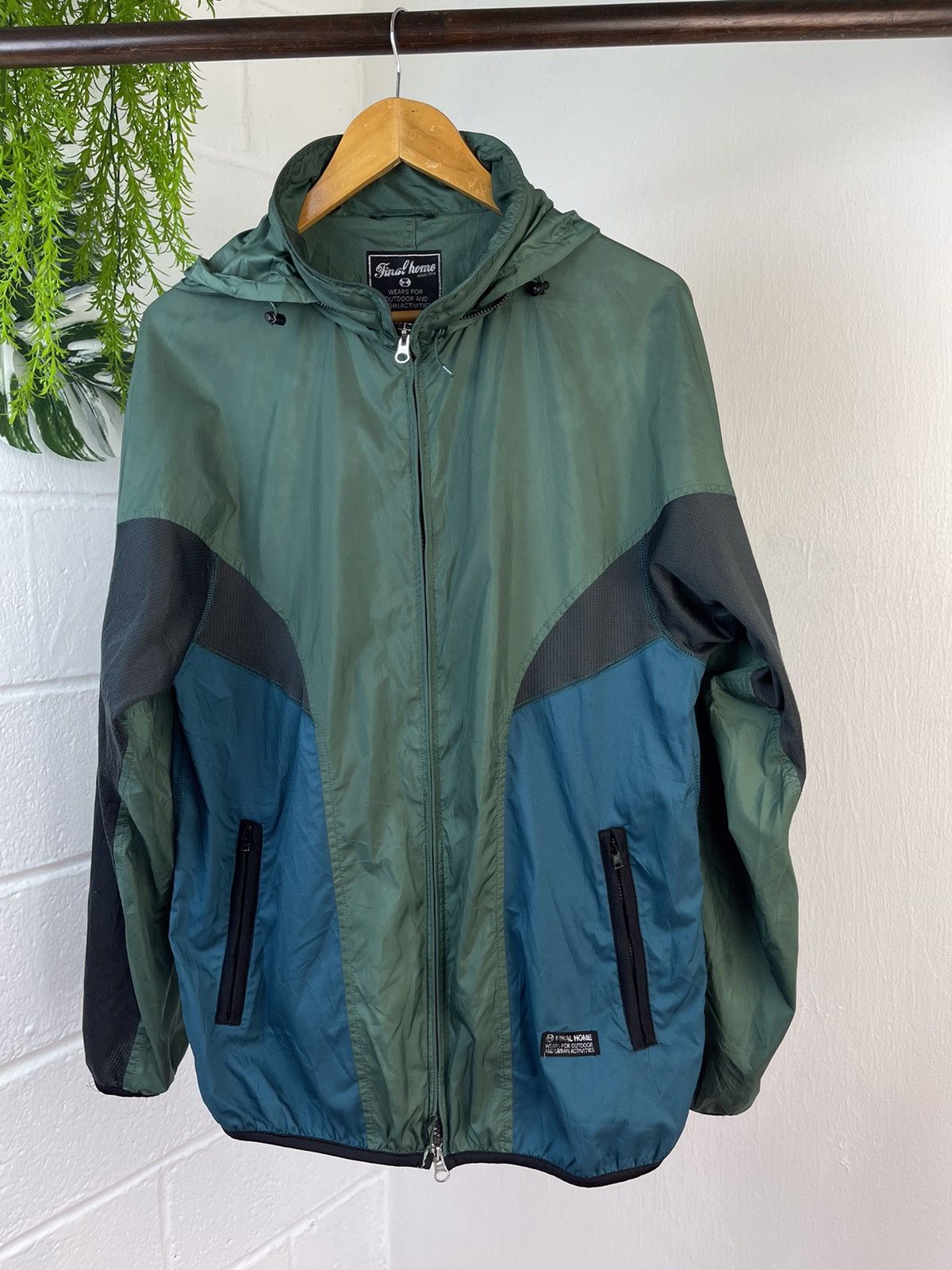 Final Home Final Home Issey Miyake Windbreaker Jacket A1 Size US L / EU 52-54 / 3 - 4 Thumbnail