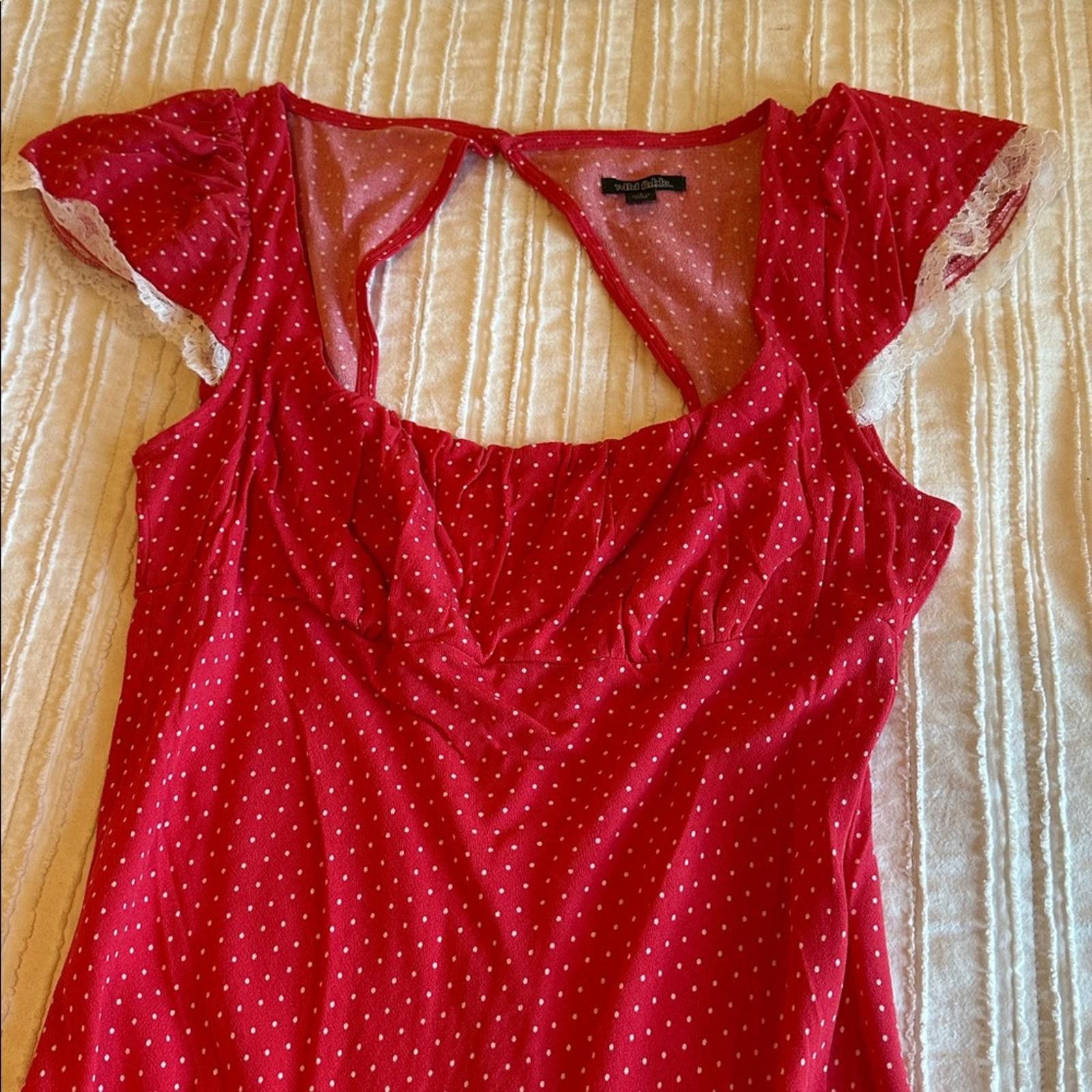 Other Flutter Cap Sleeve Maxi A-Line Dress Wild Fable Small NWOT Size S / US 4 / IT 40 - 4 Thumbnail