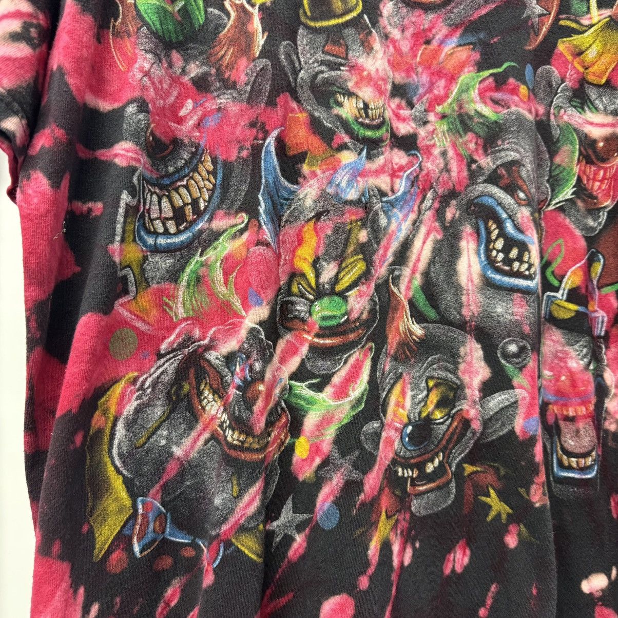 Band Tees × Vintage Crazy Vintage ICP Limp Bizkit Style Promo Clown AOP Tee Size US L / EU 52-54 / 3 - 8 Thumbnail