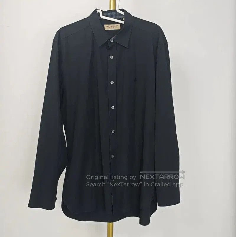 Burberry Burberry Black Cotton Summer Shirt for Women. Size L / US 10 / IT 46 - 1 Thumbnail