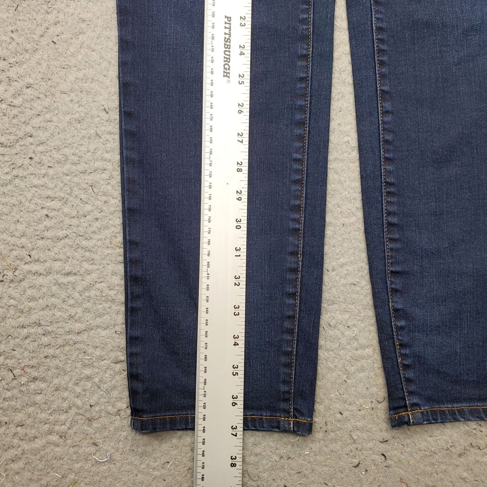 Talbots Talbots Slim Ankle Jeans Womens 6 Blue Denim 5-Pocket Streetwear Vintage: No Size 28" / US 6 / IT 42 - 3 Thumbnail