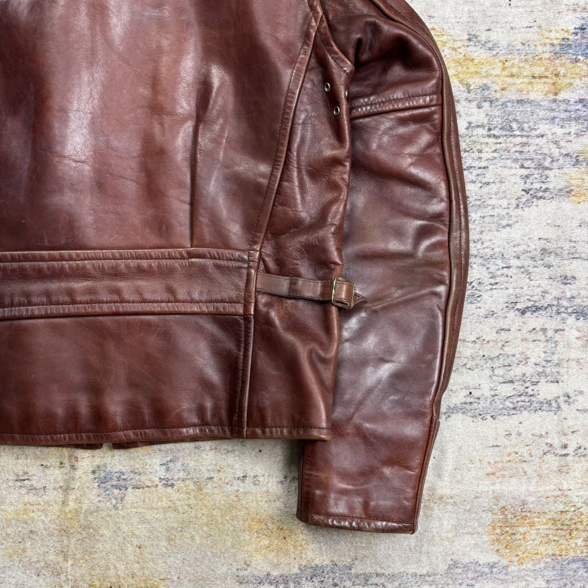 The Real McCoy's B - Mccoy’s single riders leather jacket Size US S / EU 44-46 / 1 - 7 Thumbnail