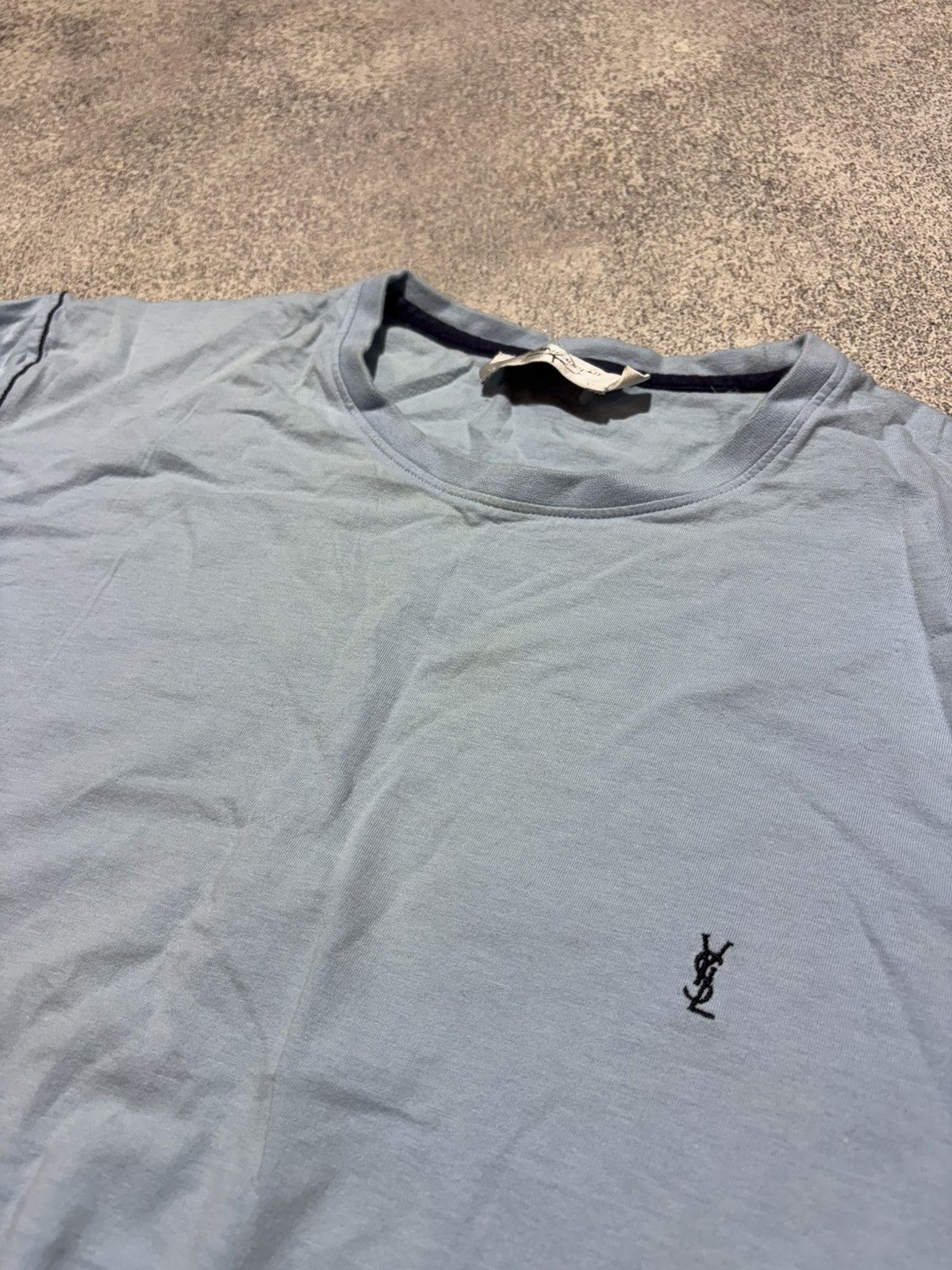 Vintage × Yves Saint Laurent Vintage 90s Yves Saint Laurent YSL t-shirt rare retro Y2K Size US XL / EU 56 / 4 - 5 Thumbnail