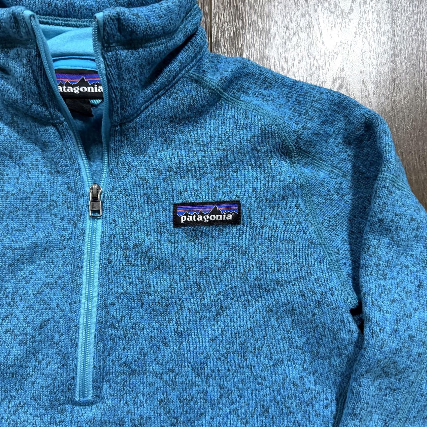 Patagonia Patagonia Better Sweater Fleece Pullover Womens Small Blue 1/4 Zip Cozy Size S / US 4 / IT 40 - 4 Thumbnail