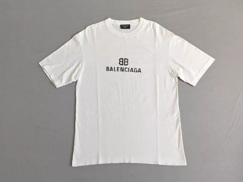 Balenciaga Balenciaga Mosaic Short Sleeve T-Shirt Size US XXS / EU 40 - 1 Thumbnail