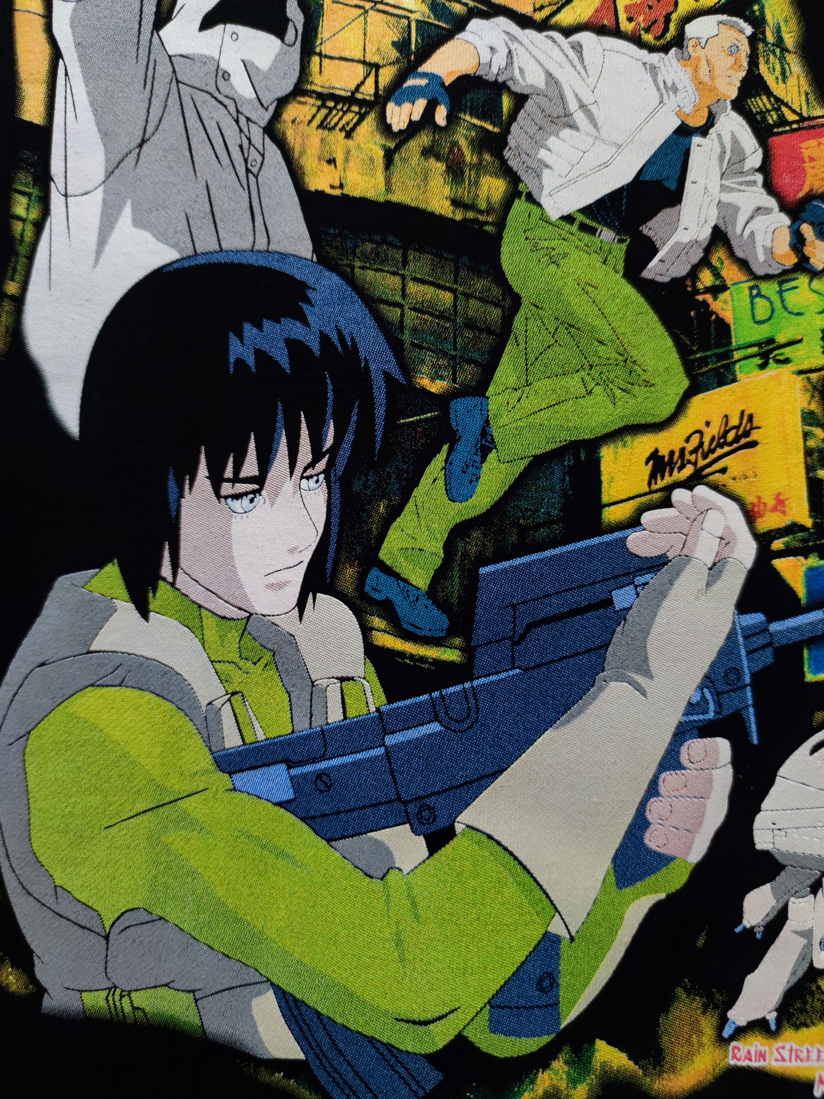 Anime Rainstreet Ghost In The Shell T-shirt Size US L / EU 52-54 / 3 - 6 Thumbnail