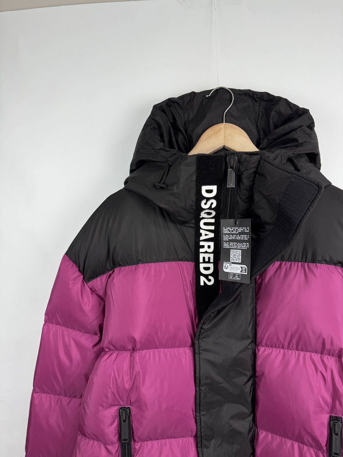 Dsquared2 🇺🇸❗️NEW Dsquared2 Hooded Down Puffer Jacket Rare Size US XL / EU 56 / 4 - 6 Thumbnail