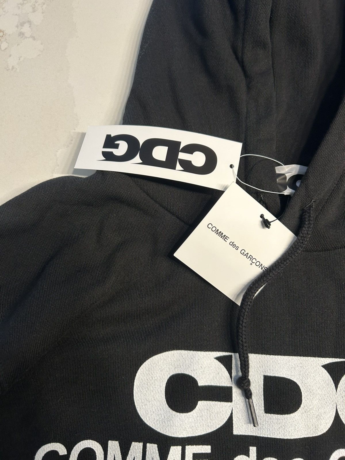 CDG by Comme des Garcons CDG Logo Hoodie Size US S / EU 44-46 / 1 - 3 Thumbnail