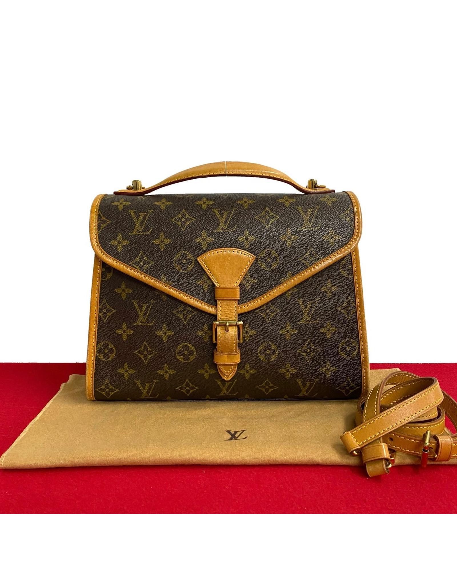 image of Louis Vuitton Monogram Brown Bel Air Bag In Ab Condition, Women's