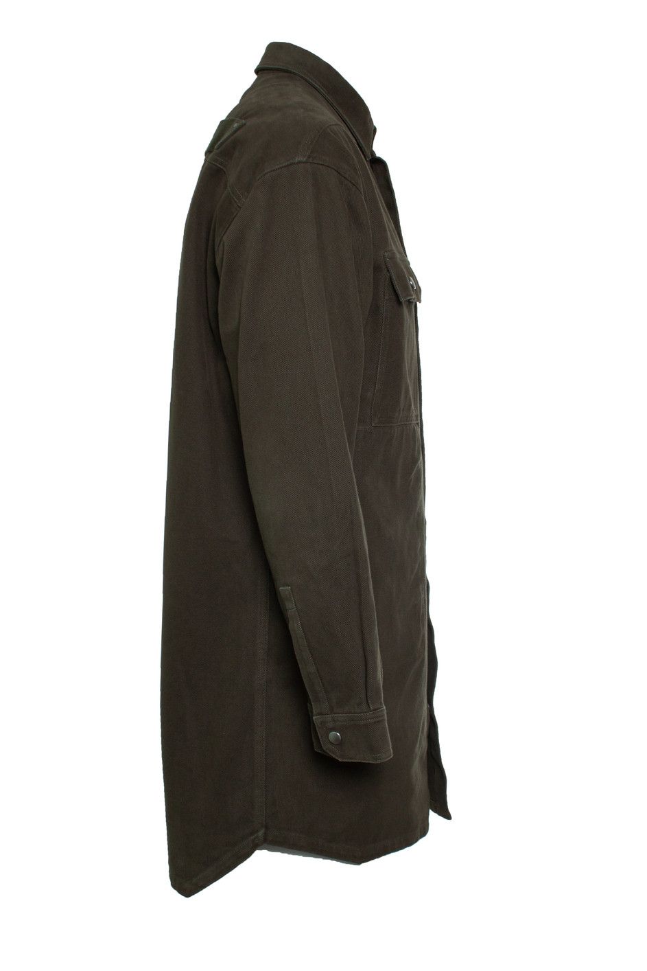 Rick Owens Rick Owens, Strobe FW22 green overshirt Size US M / EU 48-50 / 2 - 4 Thumbnail