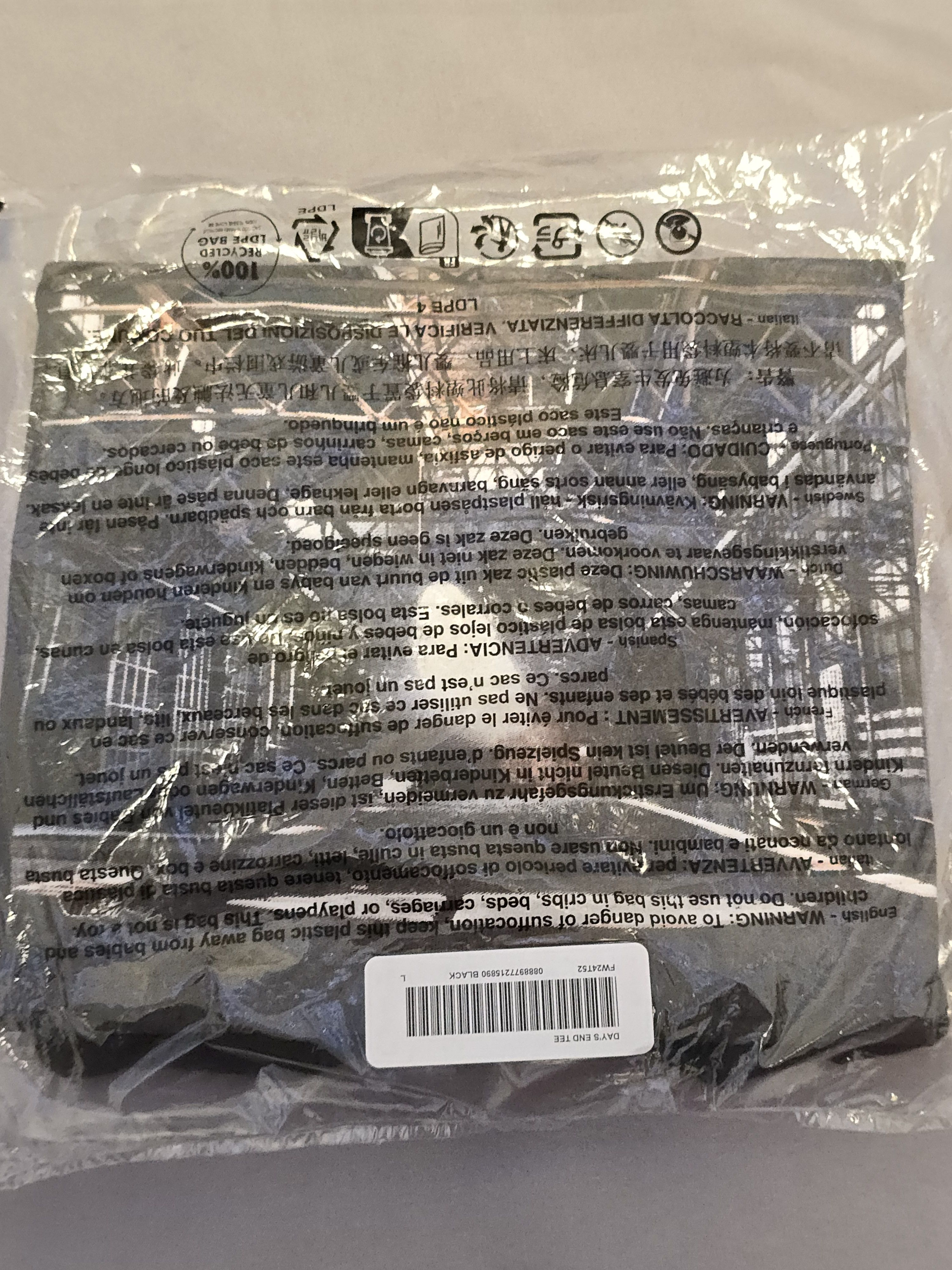 Supreme Supreme Day's end Tee FW24 Size US L / EU 52-54 / 3 - 2 Thumbnail