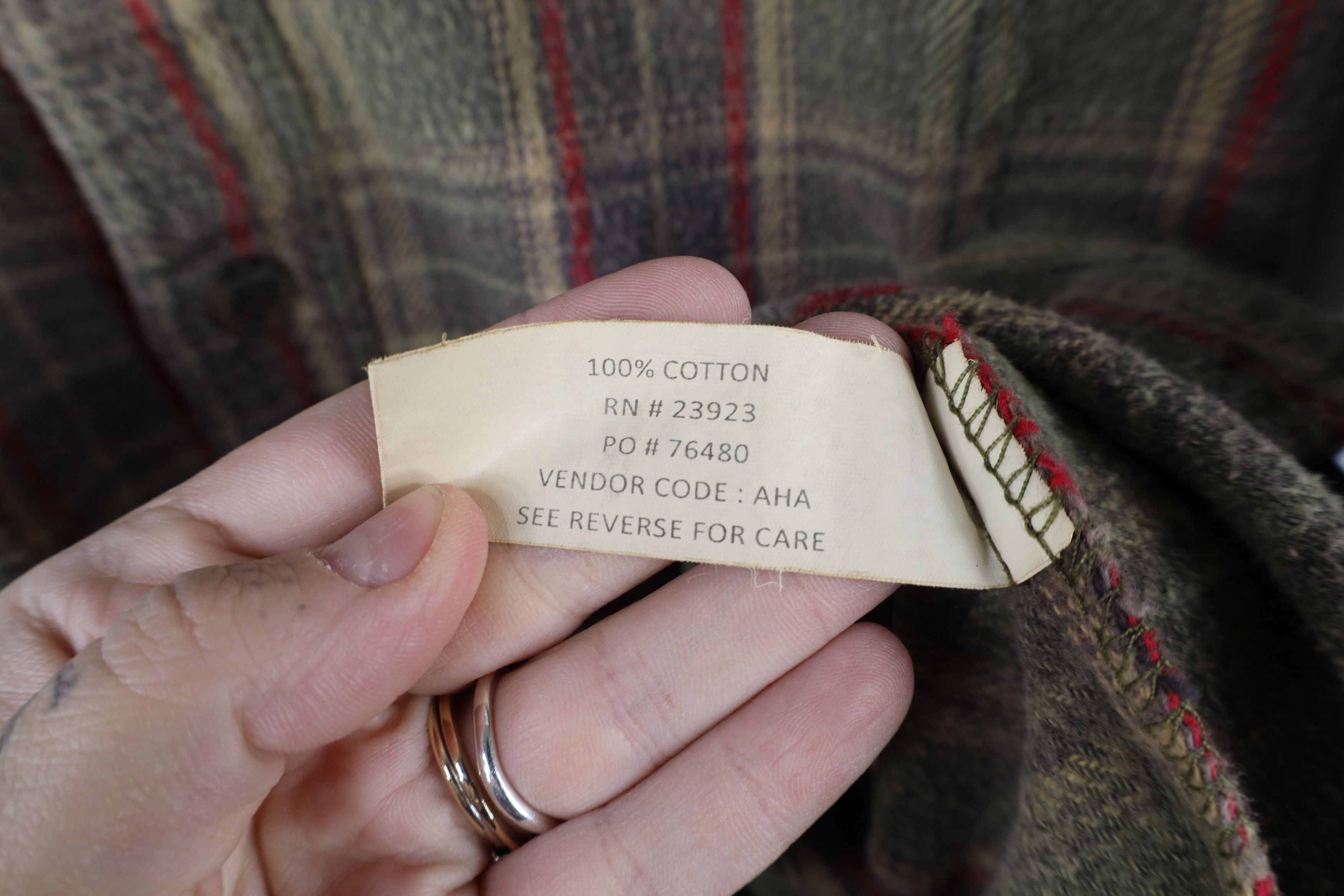 Vintage Vintage 90s Streetwear Rainbow Plaid Flannel Button Shirt Size US M / EU 48-50 / 2 - 7 Thumbnail