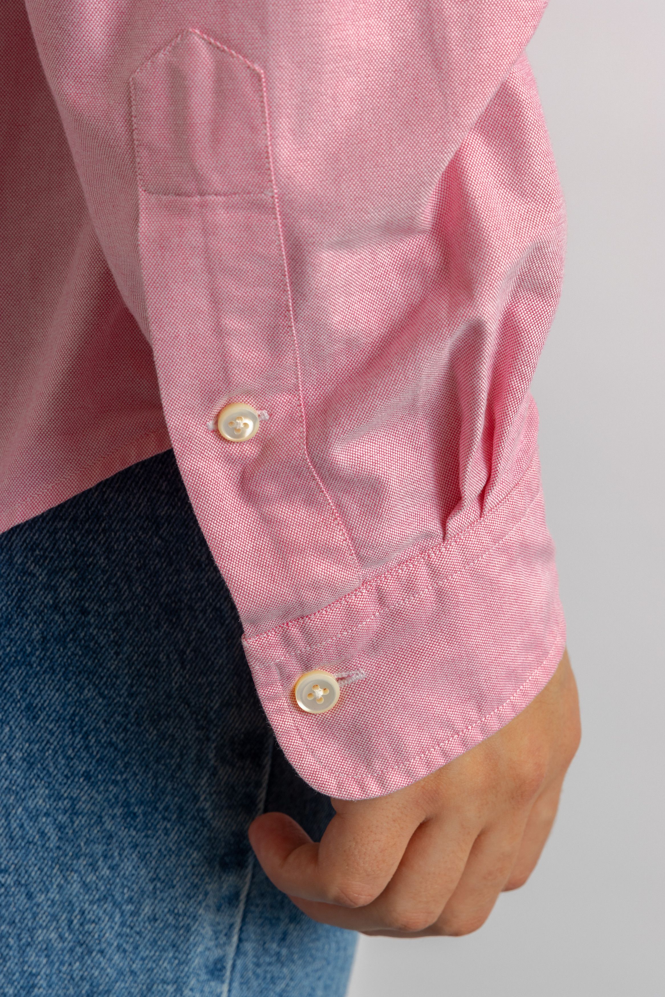 Ralph Lauren Man Ralph Lauren Blue Label Pink Regular Shirt 8738 Size US M / EU 48-50 / 2 - 8 Thumbnail