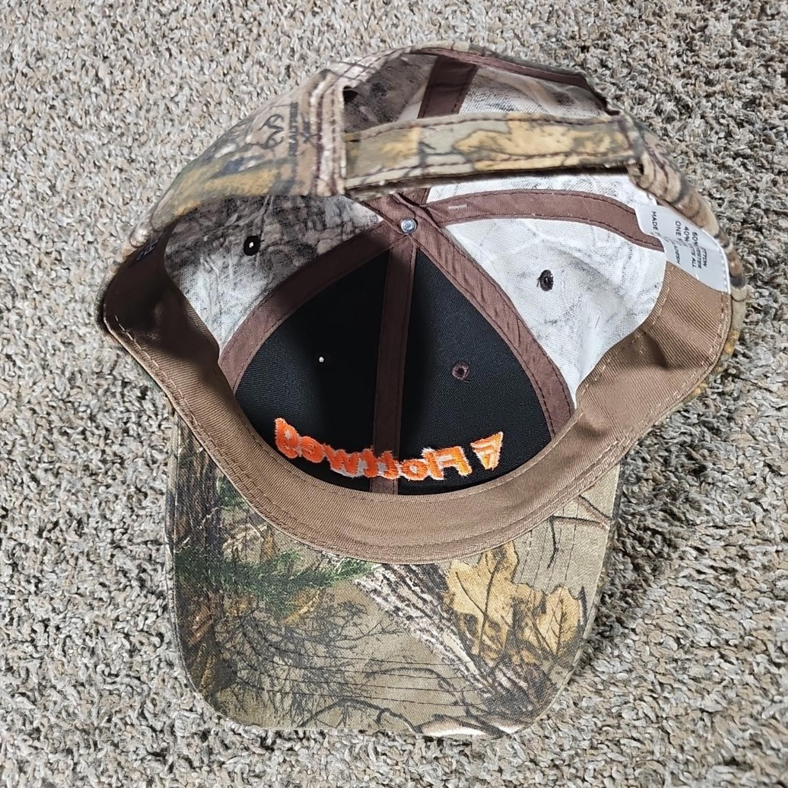 Realtree Real Tree Flottweg Camo Strapback Hat Size ONE SIZE - 5 Thumbnail