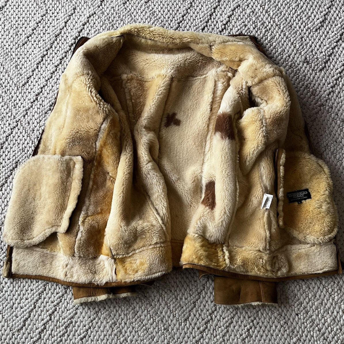 Tornado Mart Tornado Mart sheepskin shearling early 2000’s fur jacket Size US L / EU 52-54 / 3 - 3 Thumbnail