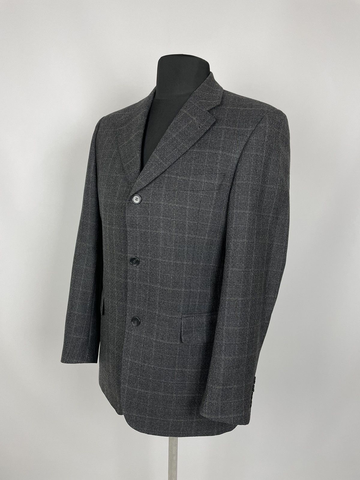 Burberry Vintage Burberry London Plaid Check Blazer Size 48R - 19 Thumbnail